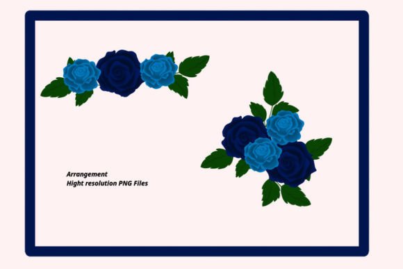 Beautiful Floral Frame Digital Asset Collection