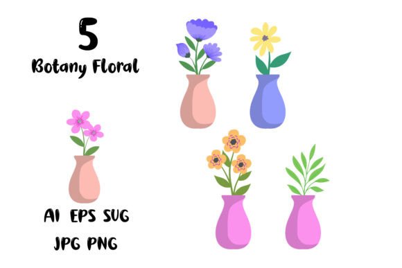 Botany Floral: A Vector Graphic Toolkit for Creative Growth