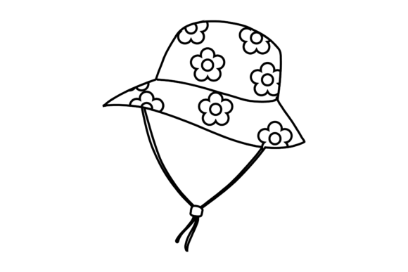 Creating Custom Accessories with Floral Outline Bucket Hat Strap Designs