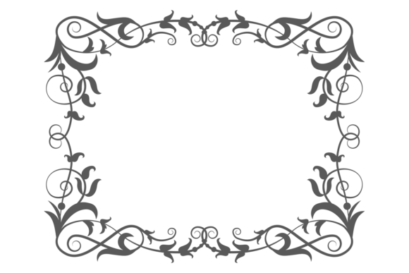 The Versatile Filigree Frame and Decorative Floral Motif