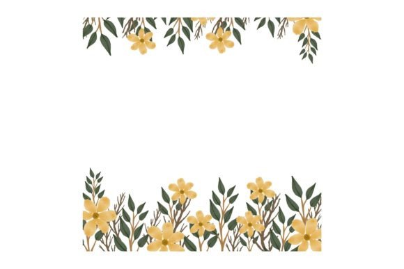 Yellow Floral Background: A Versatile Creative Asset